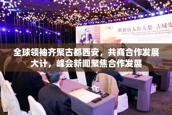 全球领袖齐聚古都西安，共商合作发展大计，峰会新闻聚焦合作发展